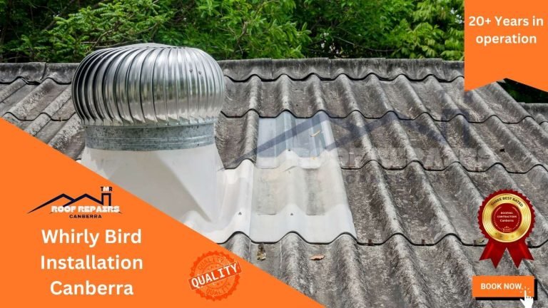 Whirly Bird Roof Vents Installation Canberra