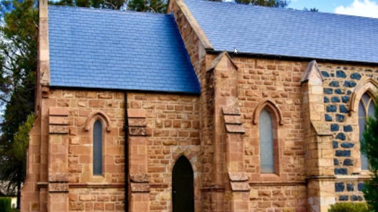 Roof Repairs Canberra expertly restoring historic church in Canberra